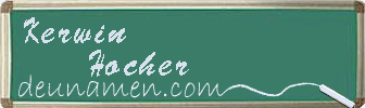 Kerwin Hocher Visitenkarte
